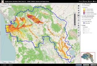 Direttiva2007-60-MappeRischioAlluv-bacino-ArnoT-S-4-0