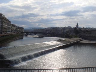 Arno a Firenze, Pescaia Santa Rosa - [23.596 Kb]