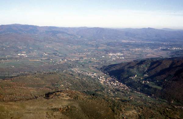 Panoramiche torrente Solano da Rifiglio a Strada