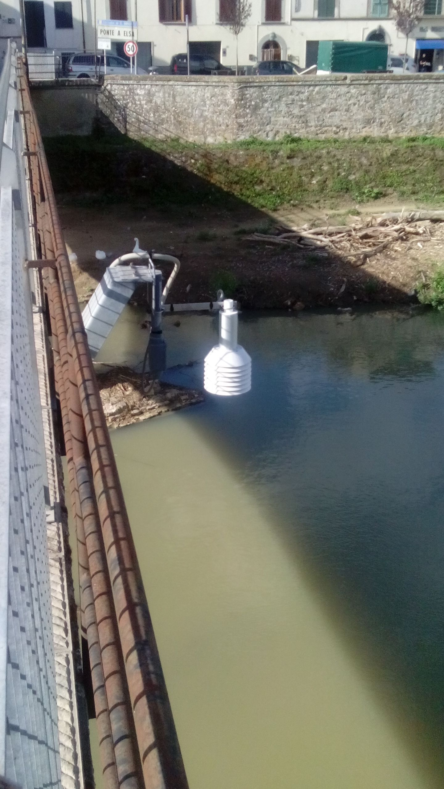 Idrometro sul fiume Elsa a Ponte a Elsa  - [ b]